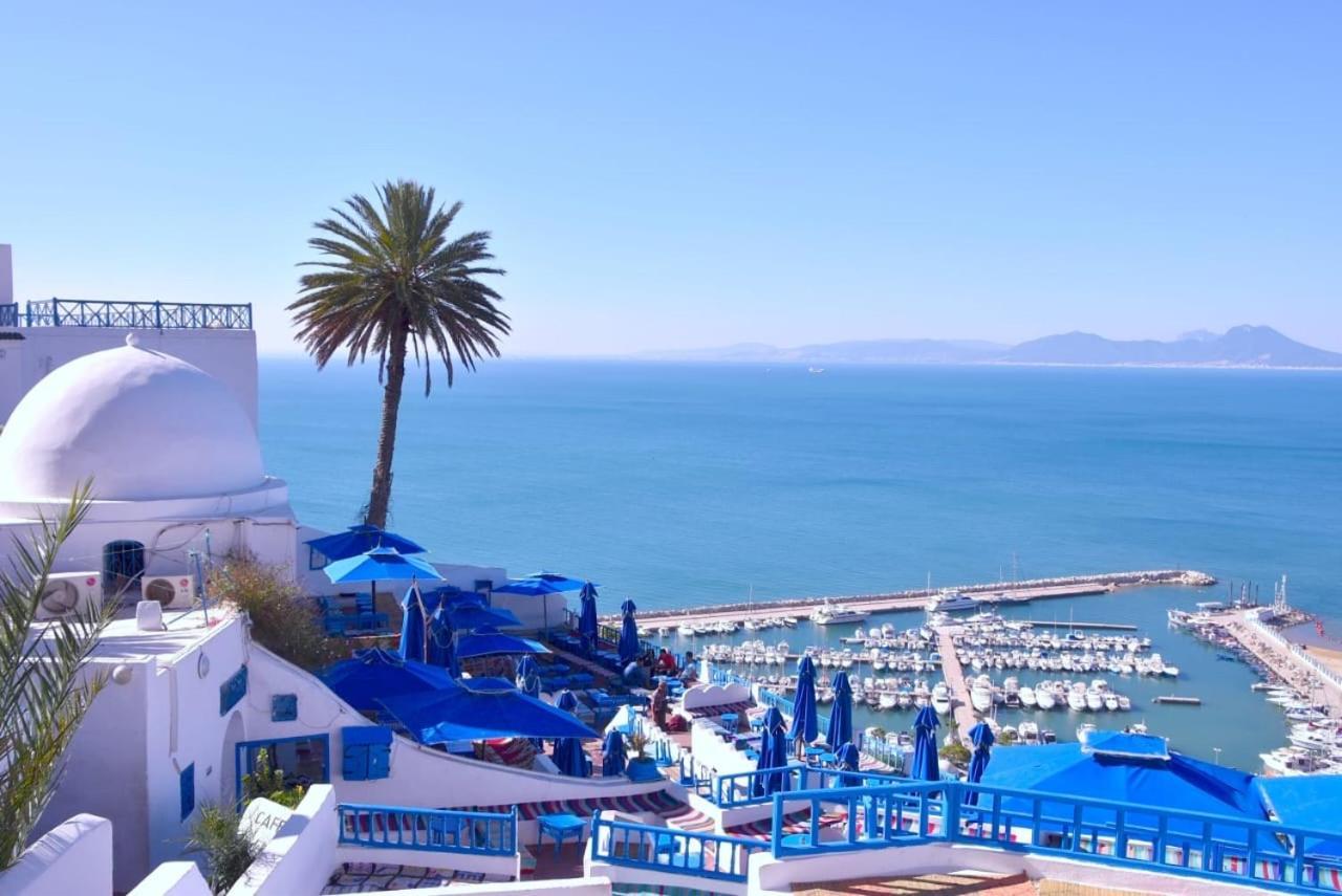 Sidi Bou AliThe Blue And White Perle别墅 外观 照片