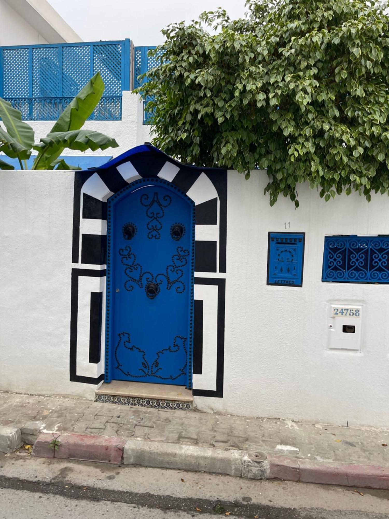 Sidi Bou AliThe Blue And White Perle别墅 外观 照片