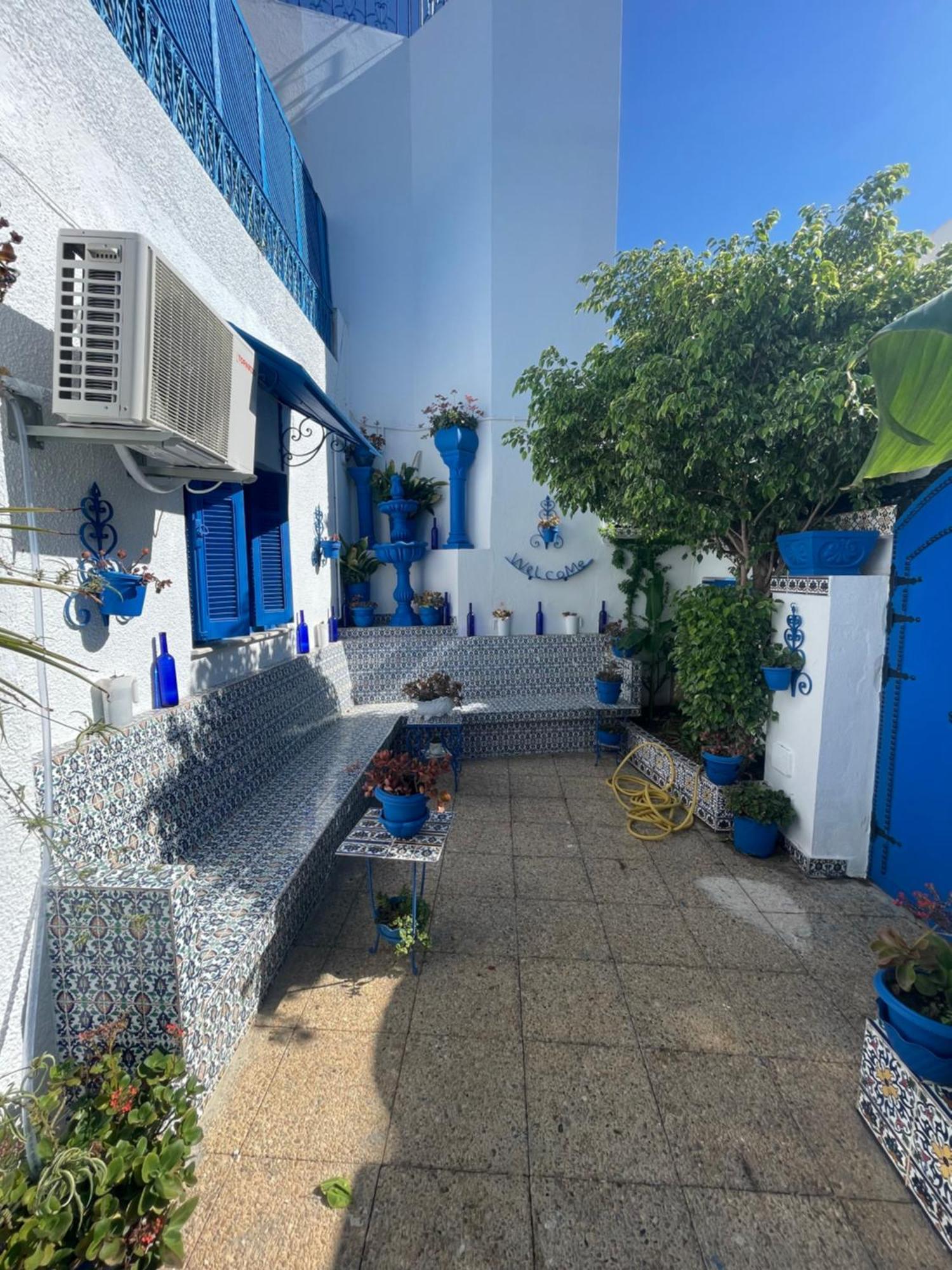 Sidi Bou AliThe Blue And White Perle别墅 外观 照片