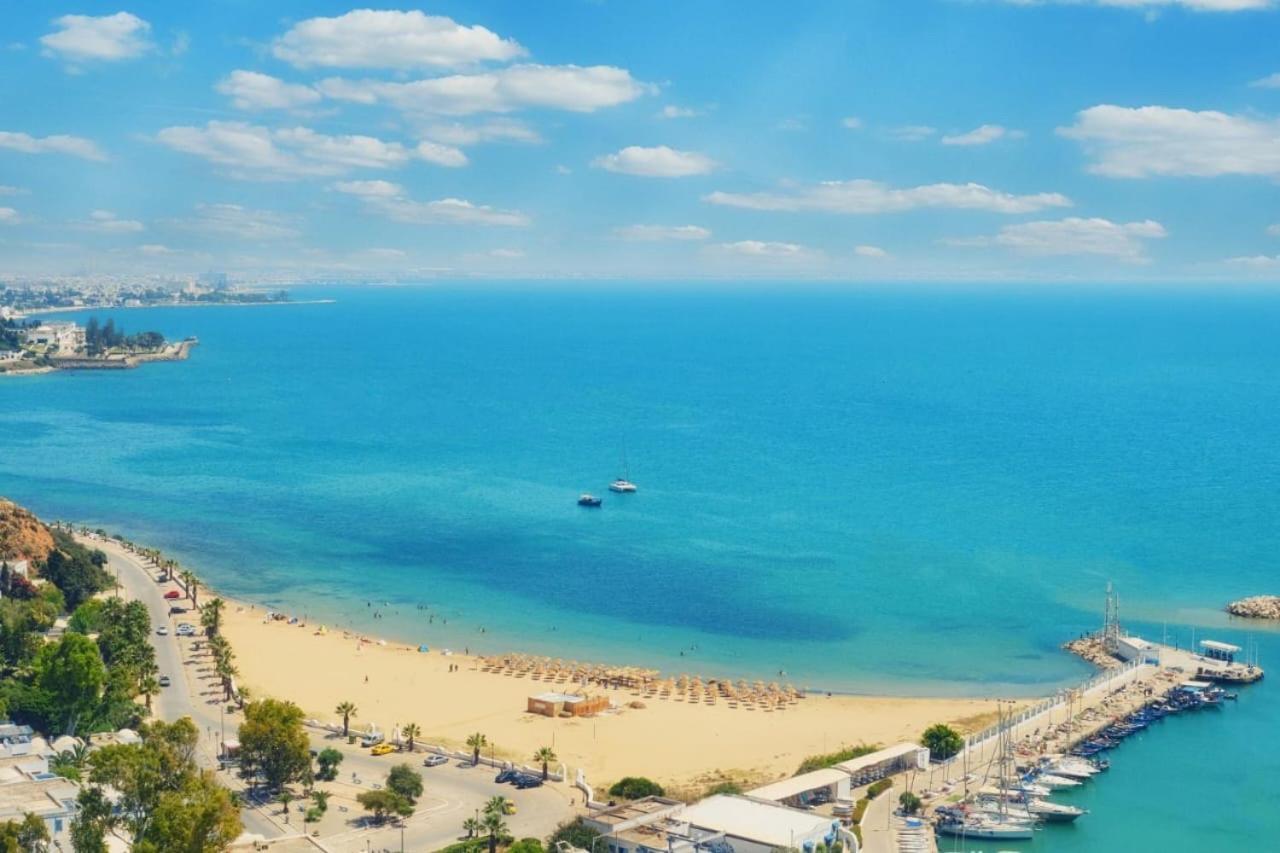 Sidi Bou AliThe Blue And White Perle别墅 外观 照片