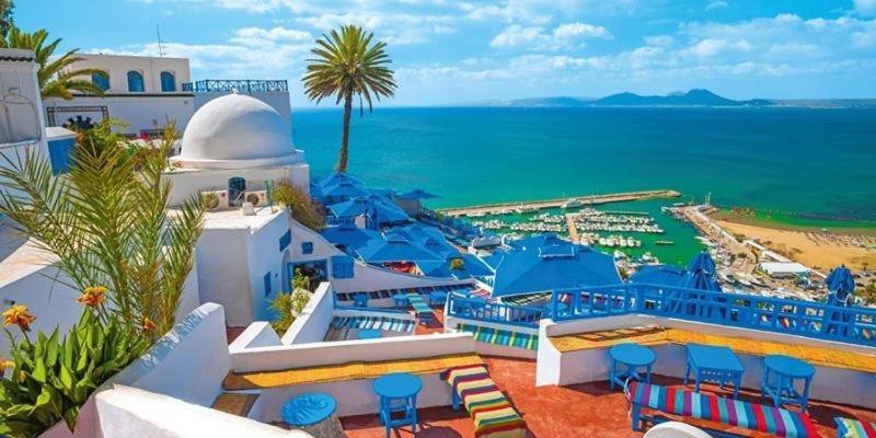 Sidi Bou AliThe Blue And White Perle别墅 外观 照片