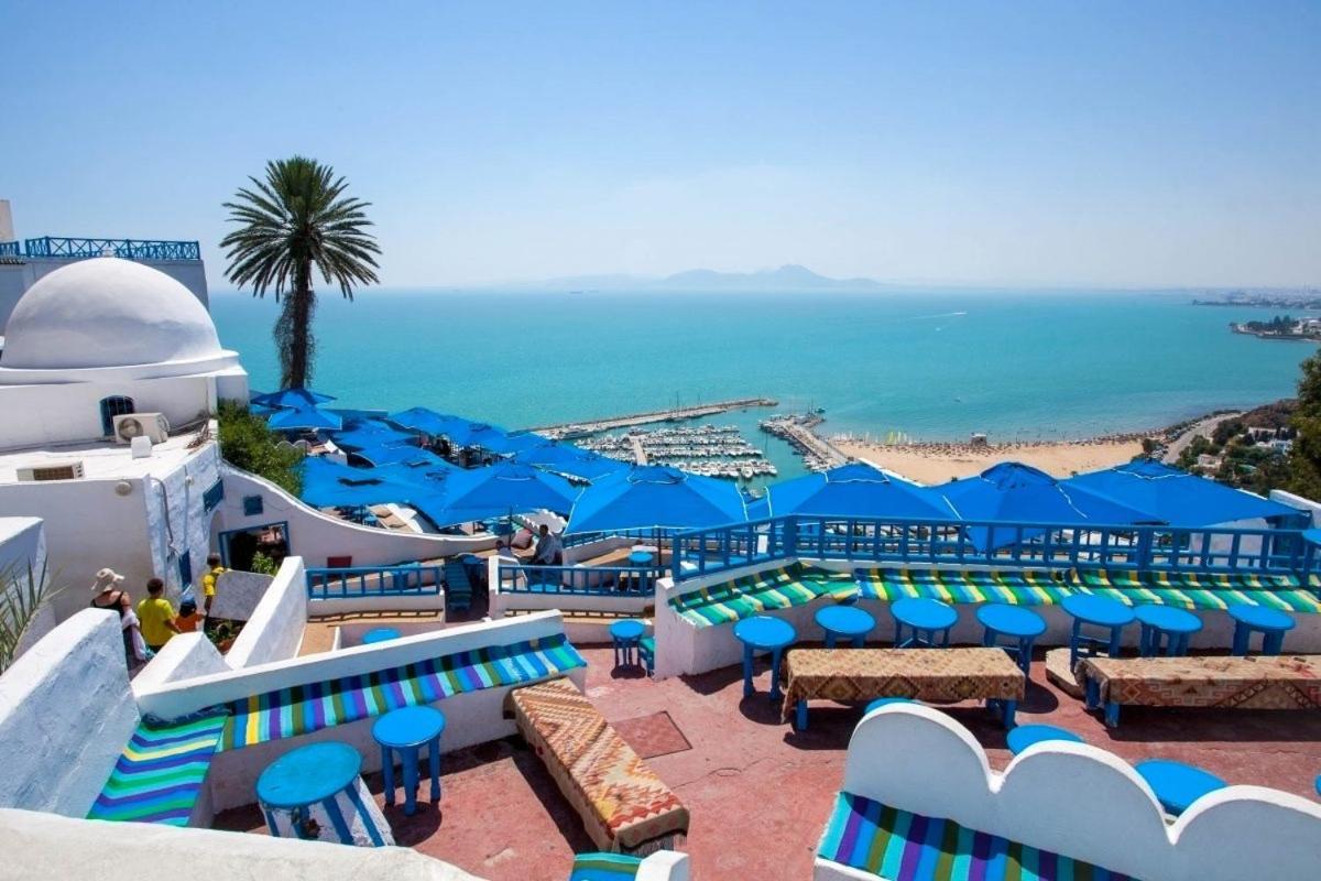 Sidi Bou AliThe Blue And White Perle别墅 外观 照片