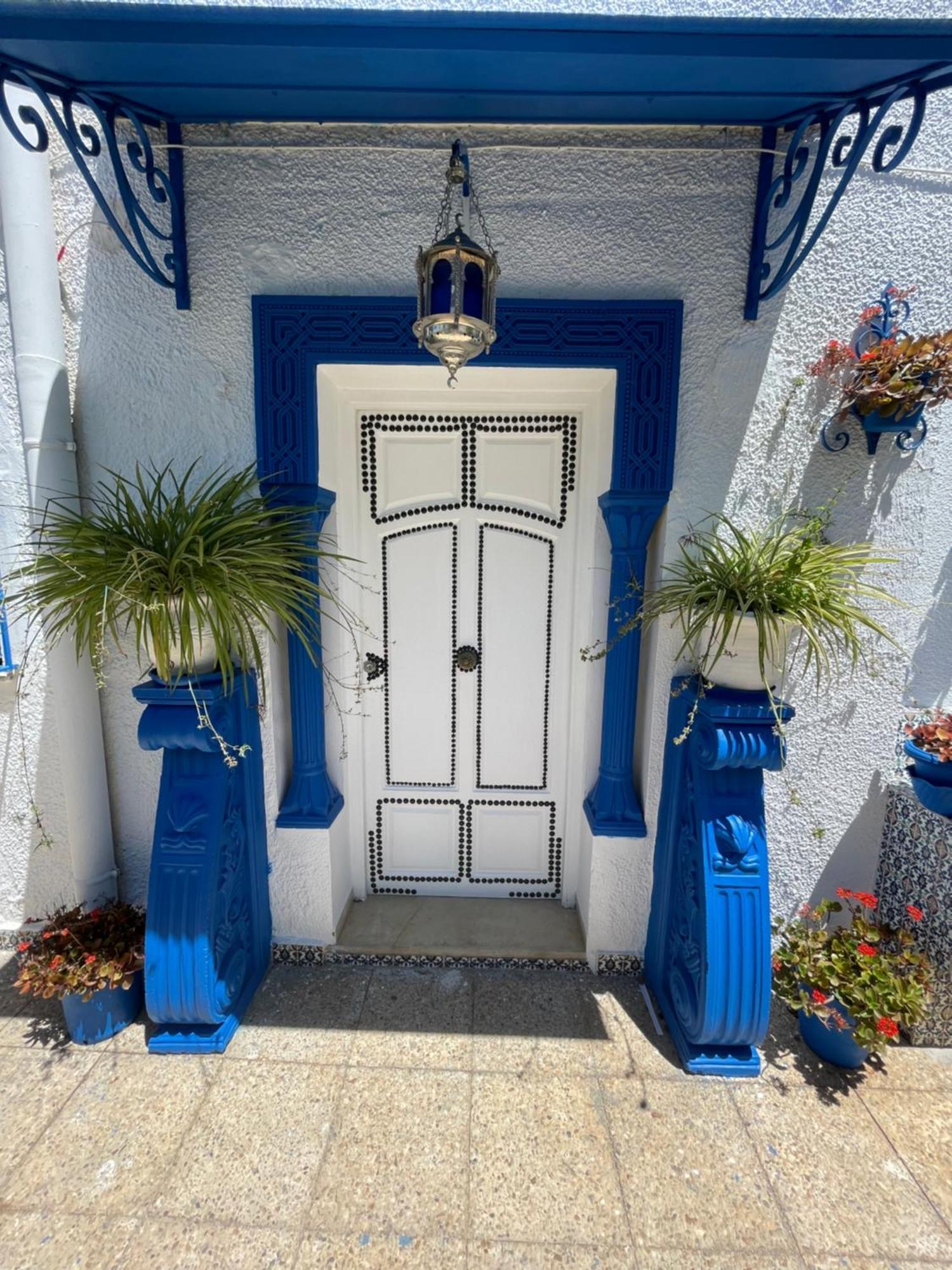 Sidi Bou AliThe Blue And White Perle别墅 外观 照片